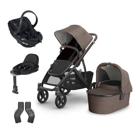 UPPAbaby Vista V3 Travel System with BeSafe Go Beyond 2 Car Seat & Base