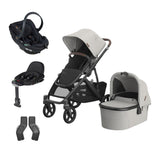 UPPAbaby Vista V3 Travel System with BeSafe Go Beyond 2 Car Seat & Base