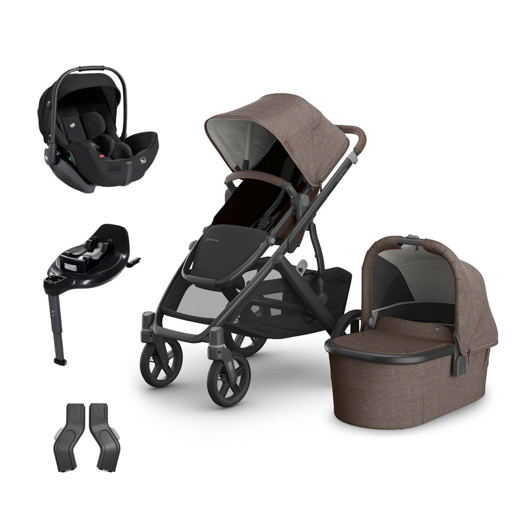 UPPAbaby Vista V3 Travel System with Joie i-Level Pro & Encore Base