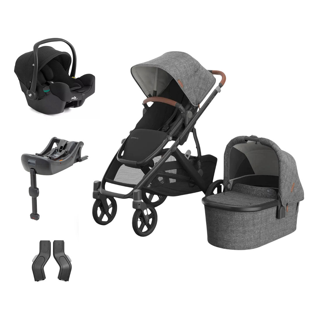 UPPAbaby Vista V3 Travel System with Joie i-Snug 2 & Base