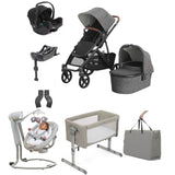 UPPAbaby Vista V3 Essential Pram & Nursery Bundle with Joie i-Snug 2 & Base